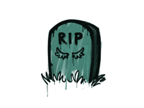 Sealed Graffiti | Tombstone (Frog Green)