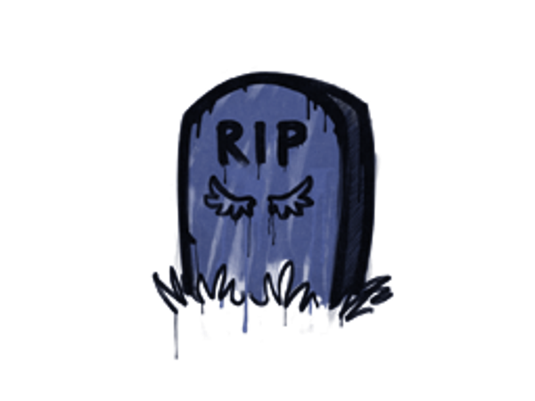 Sealed Graffiti | Tombstone (SWAT Blue)