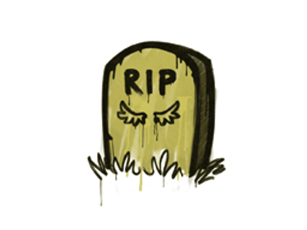 Sealed Graffiti | Tombstone (Tracer Yellow)