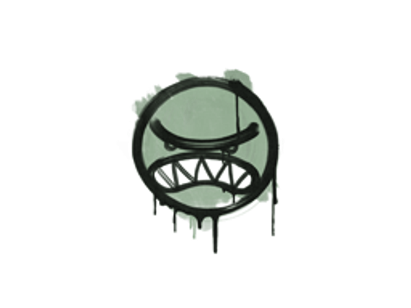 Запечатанный граффити | Вредина (Денежный зелёный)