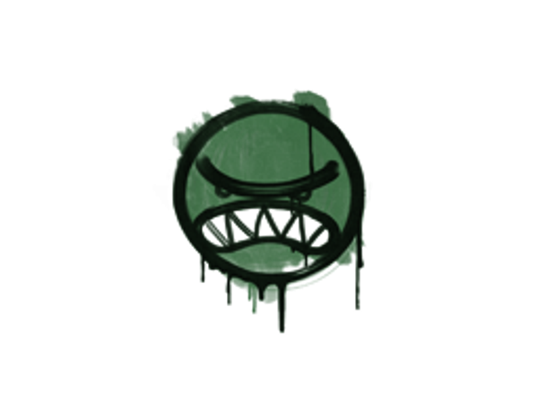 Запечатанный граффити | Вредина (Лесной зелёный)