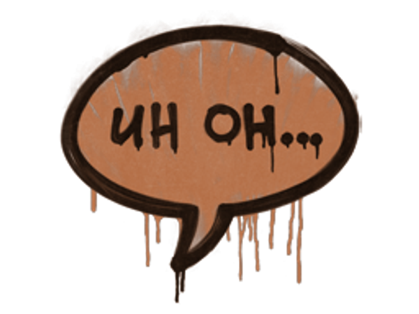 Sealed Graffiti | Uh Oh (Tiger Orange)