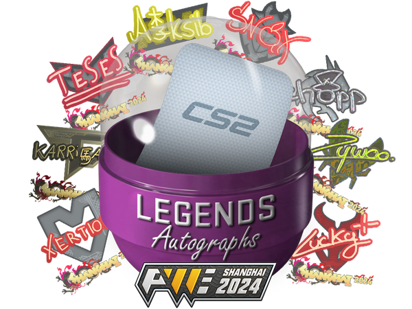 Shanghai 2024 Legends Autograph Capsule