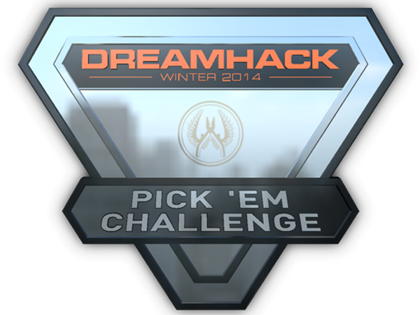 Silver DreamHack 2014 Pick'Em Trophy