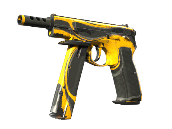 StatTrak™ CZ75-Auto | Желтый жакет (Закалённое в боях)