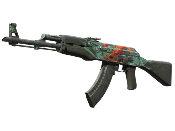 StatTrak™ AK-47 | Aquamarine Revenge (Battle-Scarred)