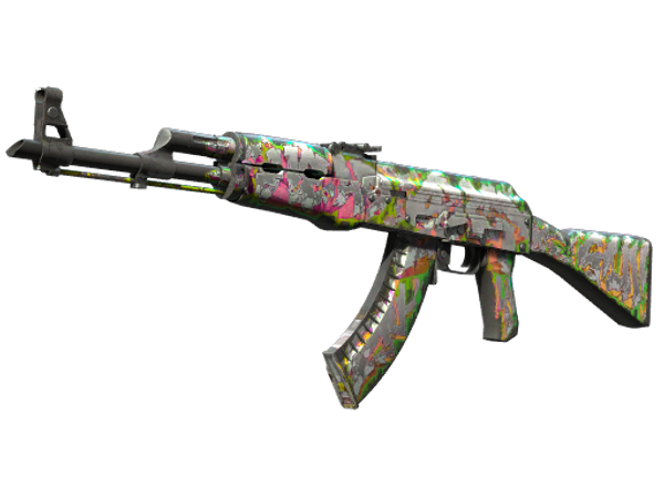StatTrak™ AK-47 | Выстрел в голову (Поношенное)