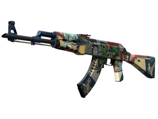 StatTrak™ AK-47 | Музей элиты (Поношенное)