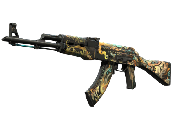 StatTrak™ AK-47 | Фантомный вредитель (Поношенное)