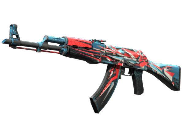 StatTrak™ AK-47 | Буйство красок (Поношенное)