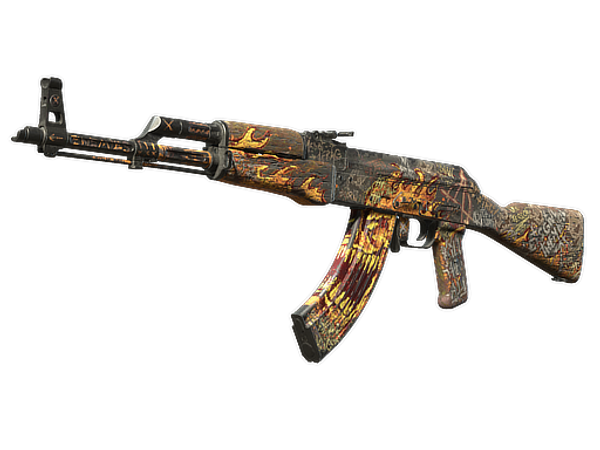 StatTrak™ AK-47 | Searing Rage (Закалённое в боях)