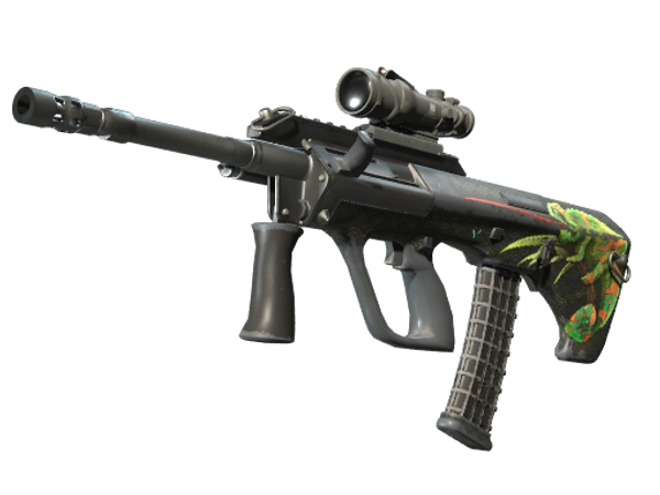 StatTrak™ AUG | Chameleon (Well-Worn)