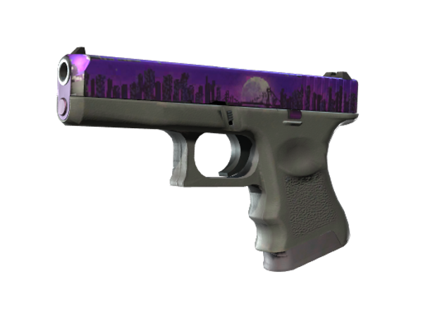 StatTrak™ Glock-18 | Moonrise (Well-Worn)