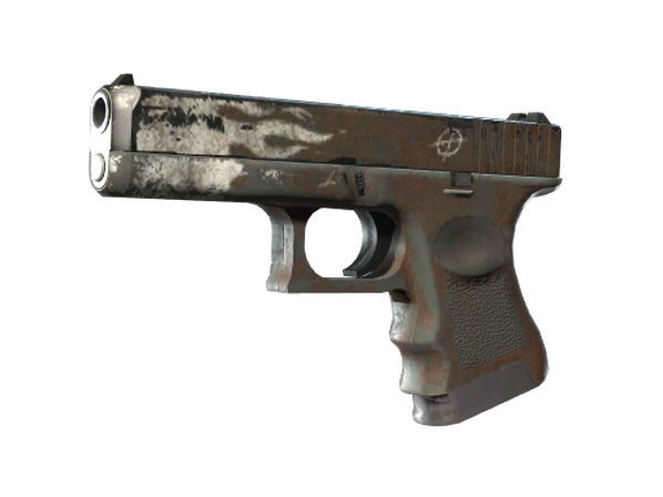 StatTrak™ Glock-18 | Oxide Blaze (Battle-Scarred)