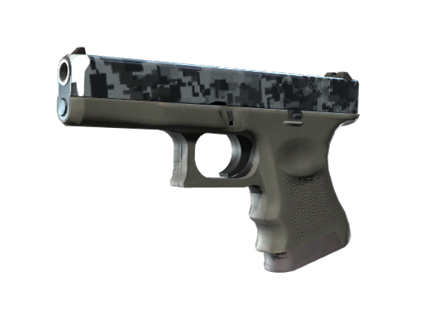 StatTrak™ Glock-18 | Steel Disruption (Minimal Wear)