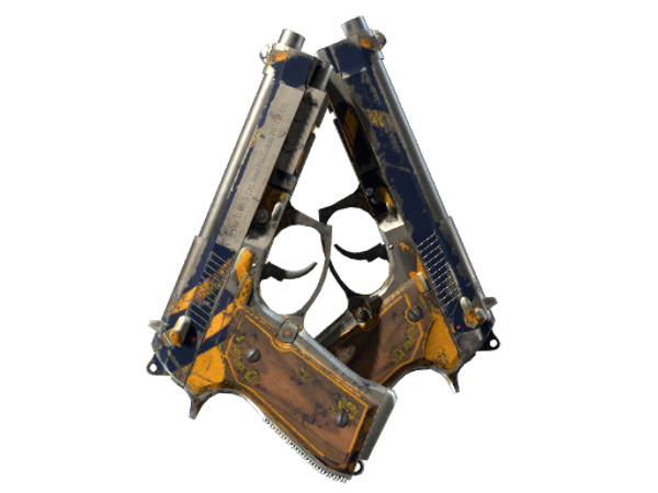 StatTrak™ Dual Berettas | Причал (Закалённое в боях)