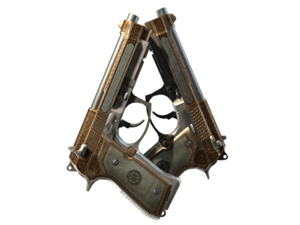 StatTrak™ Dual Berettas | Картель (Закалённое в боях)
