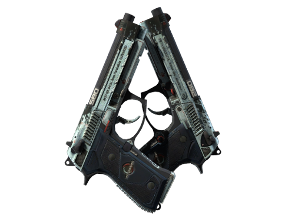 StatTrak™ Dual Berettas | Катастрофа (Закалённое в боях)