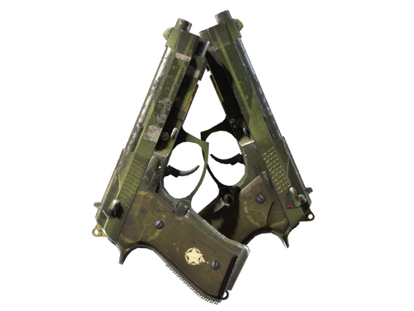StatTrak™ Dual Berettas | Возмездие (Поношенное)