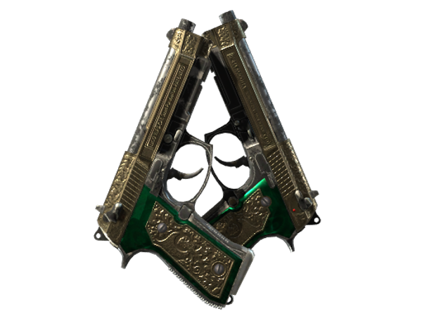 StatTrak™ Dual Berettas | Королевская чета (После полевых испытаний)
