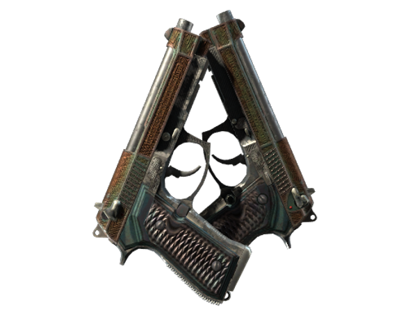 StatTrak™ Dual Berettas | Протектор (Закалённое в боях)