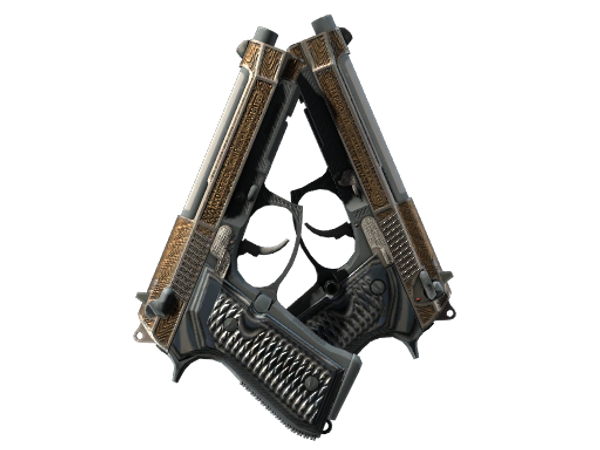 StatTrak™ Dual Berettas | Tread (Minimal Wear)