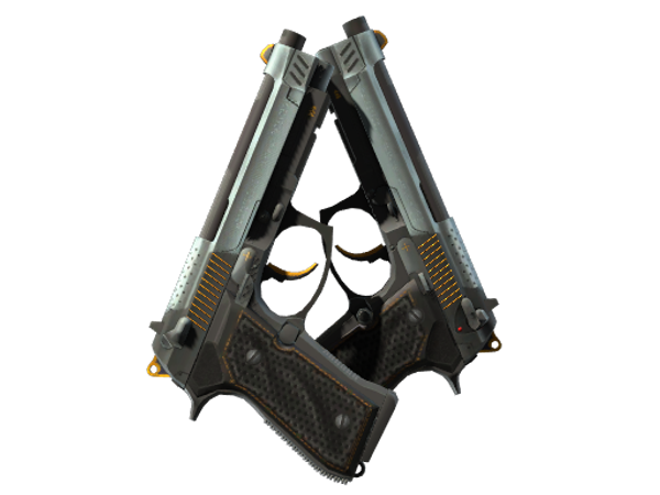 StatTrak™ Dual Berettas | Духовики (Немного поношенное)