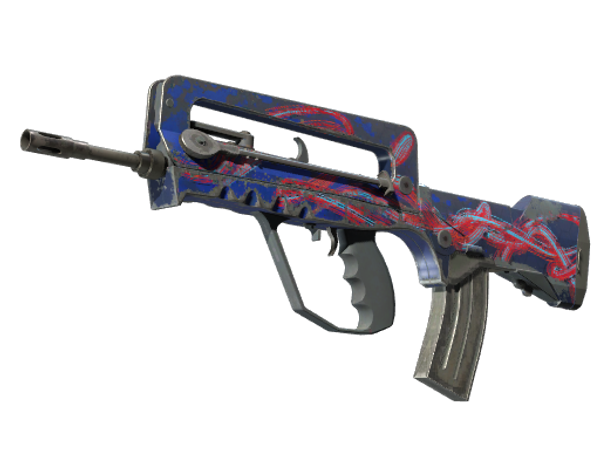 StatTrak™ FAMAS | Остаточное изображение (После полевых испытаний)
