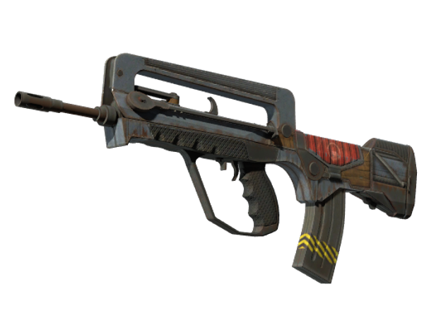 StatTrak™ FAMAS | Decommissioned (Battle-Scarred)