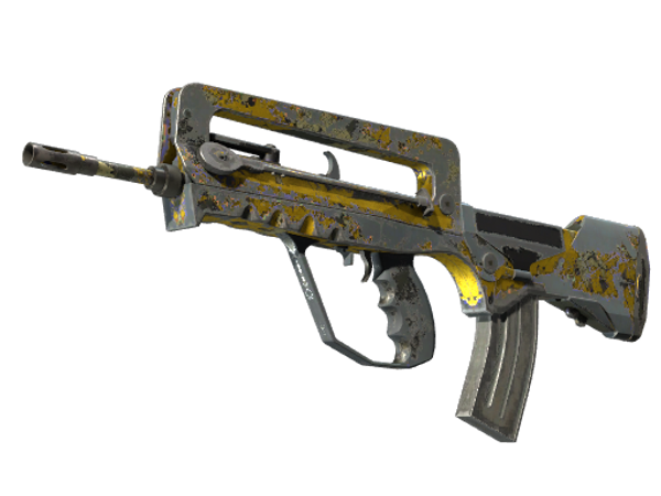 StatTrak™ FAMAS | Neural Net (Battle-Scarred)