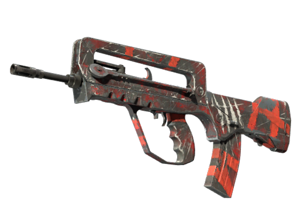 StatTrak™ FAMAS | Выживший (Поношенное)