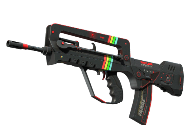 StatTrak™ FAMAS | ZX Spectron (Field-Tested)