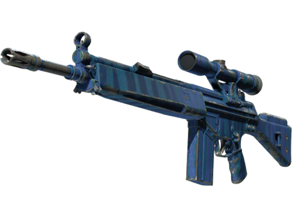 StatTrak™ G3SG1 | Лазурная зебра (После полевых испытаний)