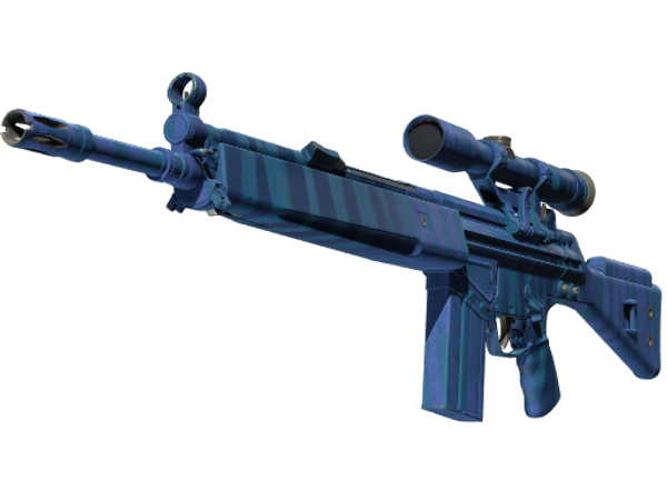 StatTrak™ G3SG1 | Azure Zebra (Minimal Wear)