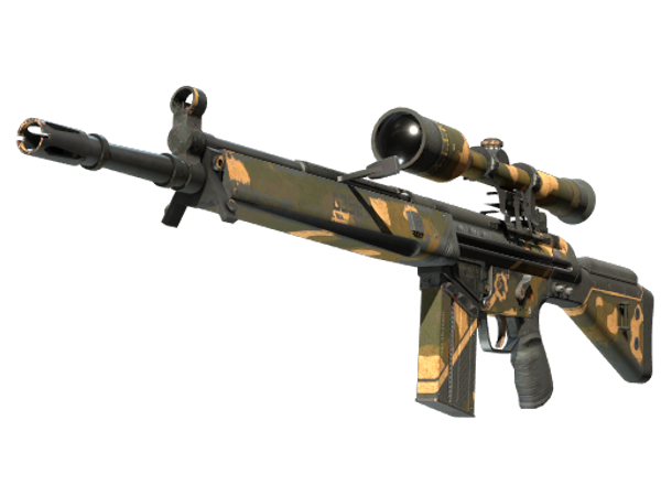 StatTrak™ G3SG1 | Чёрный песок (Закалённое в боях)