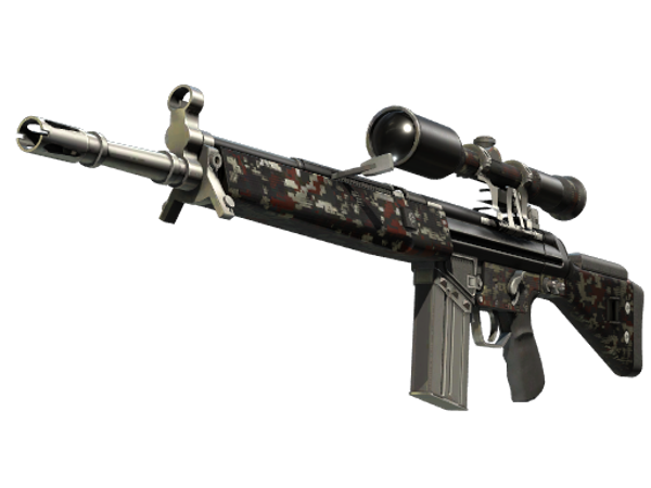 StatTrak™ G3SG1 | Digital Mesh (Minimal Wear)