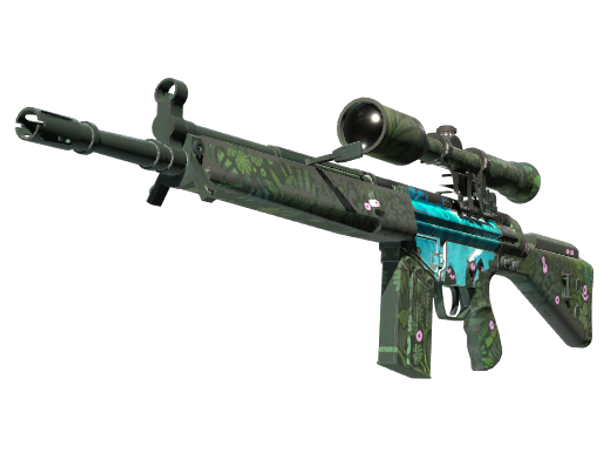 StatTrak™ G3SG1 | Dream Glade (Battle-Scarred)