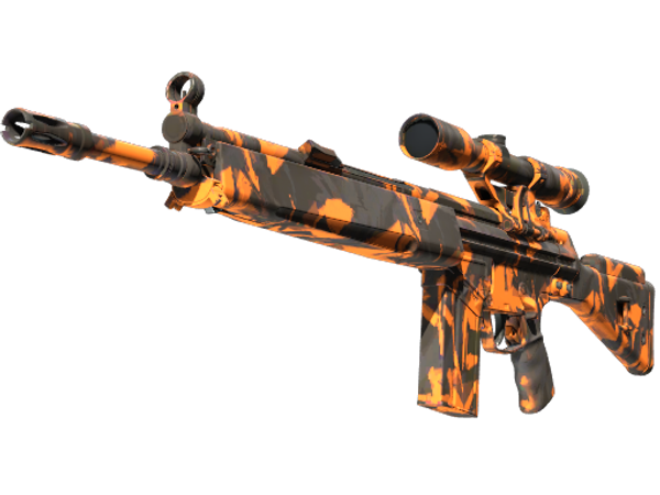 StatTrak™ G3SG1 | Orange Crash (Minimal Wear)