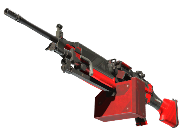 StatTrak™ M249 | Блокировка (После полевых испытаний)