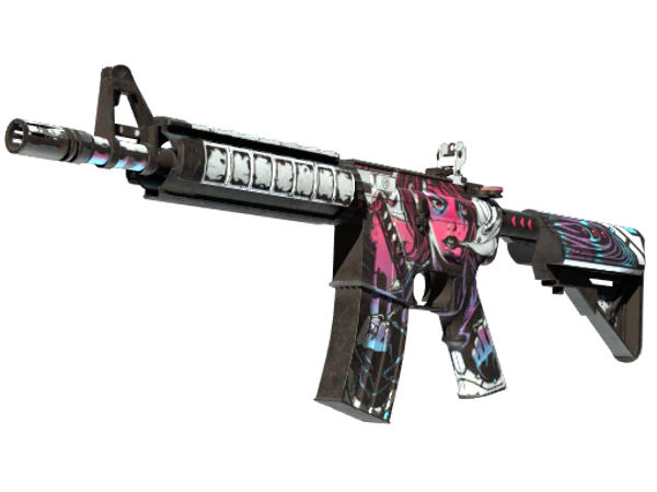 StatTrak™ M4A4 | Неонуар (После полевых испытаний)