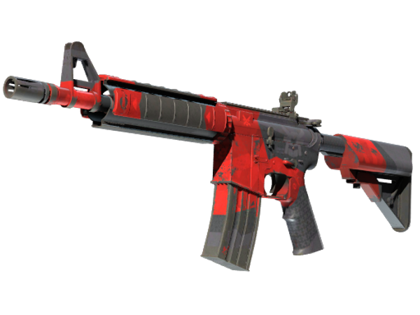 StatTrak™ M4A4 | Злобный даймё (Поношенное)