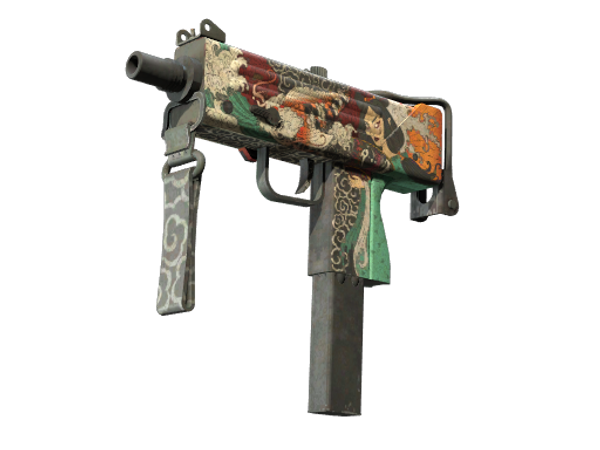 StatTrak™ MAC-10 | Allure (Battle-Scarred)