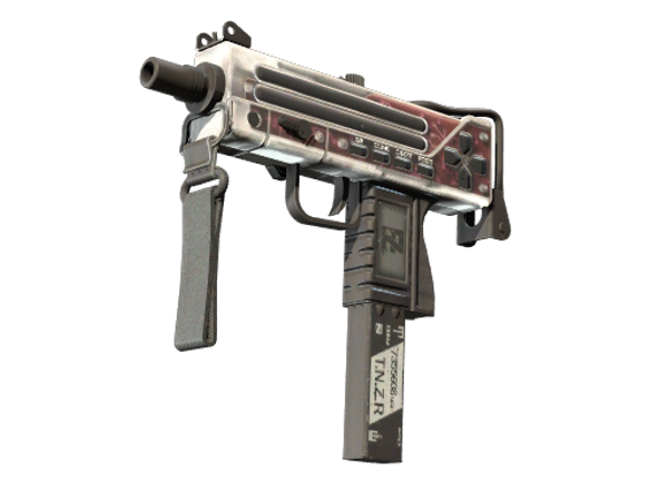 StatTrak™ MAC-10 | Button Masher (Well-Worn)