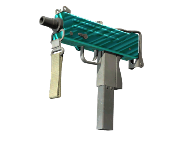 StatTrak™ MAC-10 | Malachite (Minimal Wear)