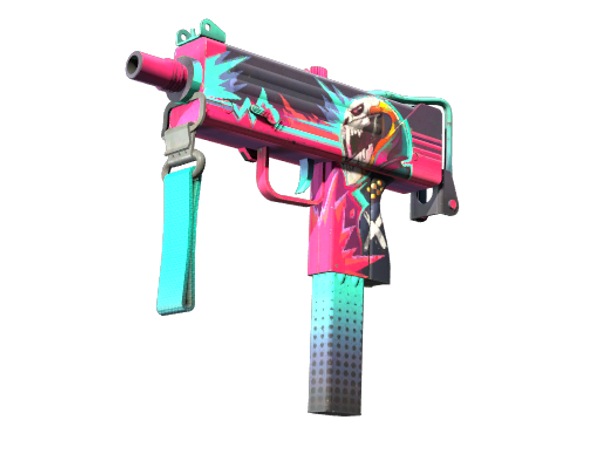 StatTrak™ MAC-10 | Neon Rider (Field-Tested)