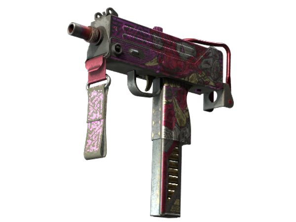 StatTrak™ MAC-10 | Saibā Oni (Battle-Scarred)