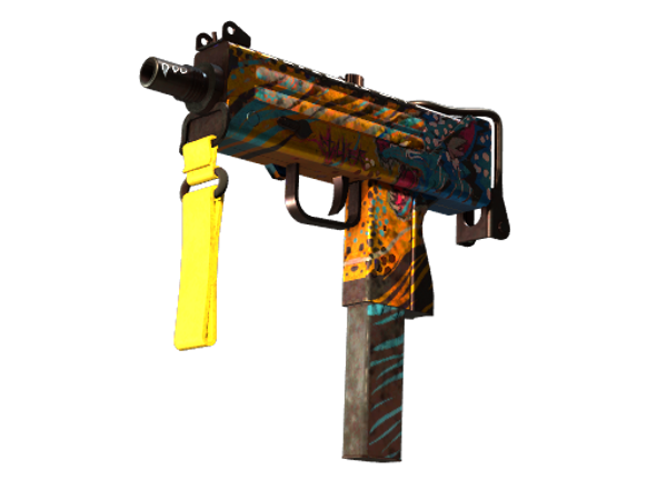 StatTrak™ MAC-10 | Stalker (Battle-Scarred)