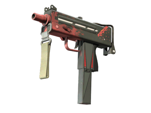 StatTrak™ MAC-10 | Клочья (Немного поношенное)