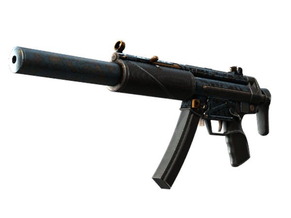 StatTrak™ MP5-SD | Acid Wash (Well-Worn)