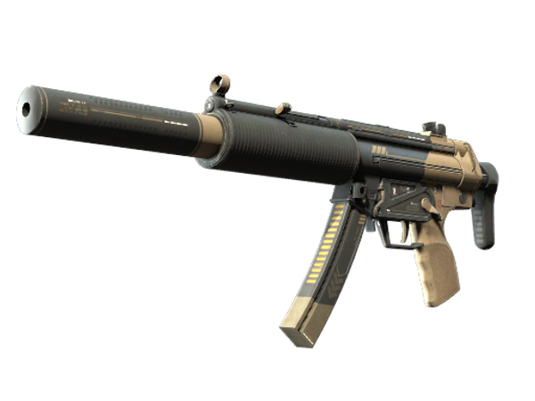 StatTrak™ MP5-SD | Desert Strike (Well-Worn)